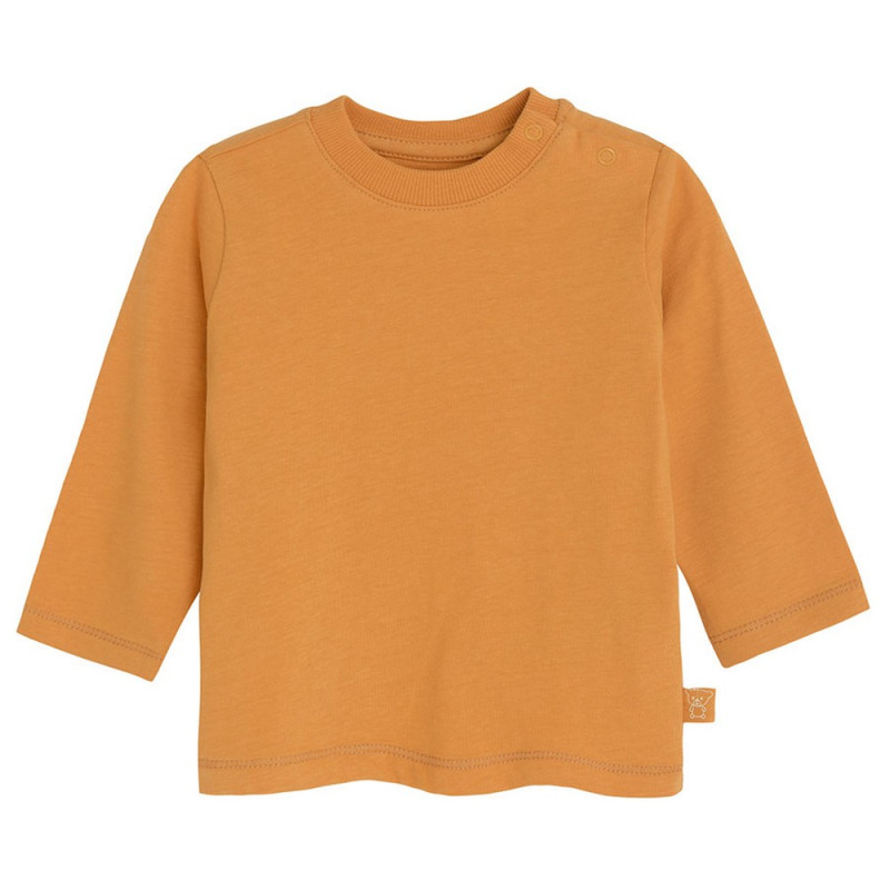 COOL CLUB MAJICA DUG RUKAV BROWN