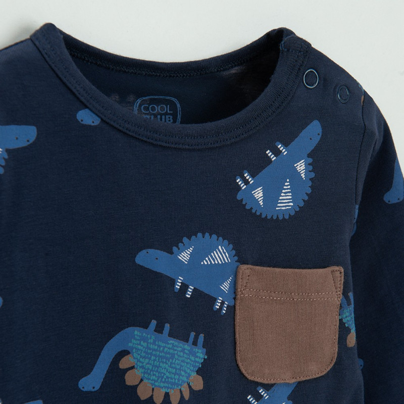 COOL CLUB BODI DUG RUKAV NAVY BLUE BOTANIC