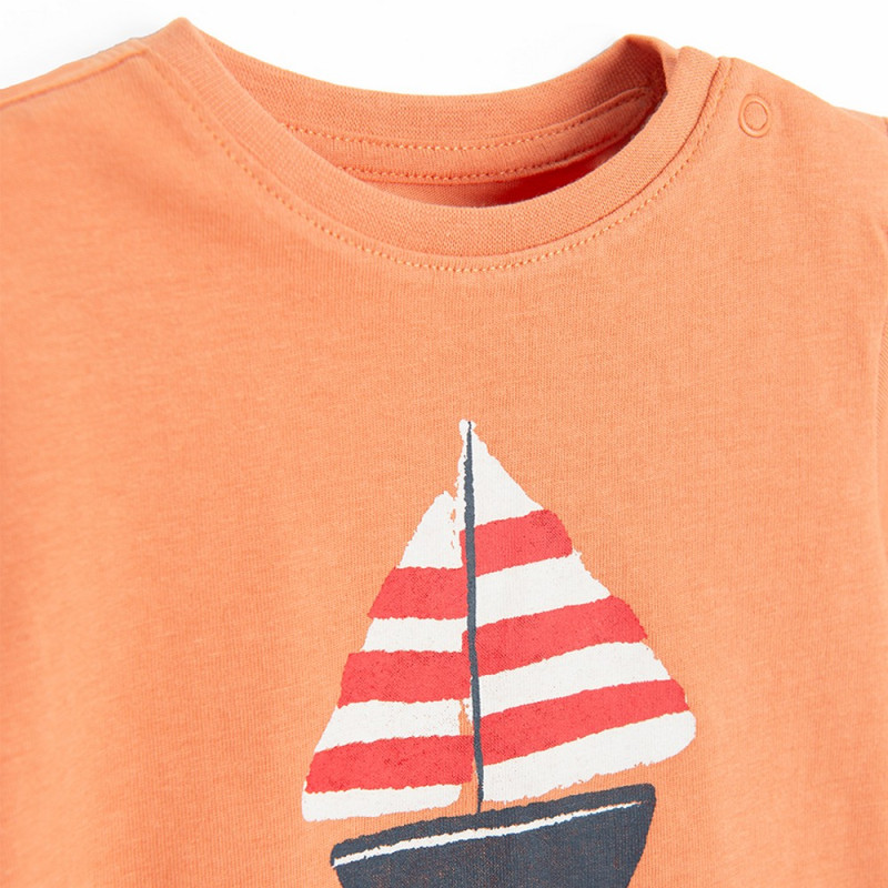 COOL CLUB MAJICA KRATAK RUKAV ORANGE MARITIME