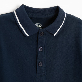 COOL CLUB MAJICA POLO KRATAK RUKAV POLONAVY BLUE CLASSIC