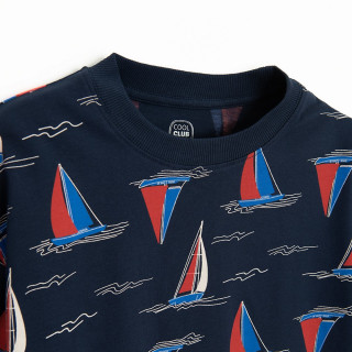 COOL CLUB MAJICA KRATAK RUKAV NAVY BLUE MARITIME