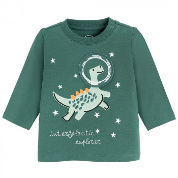 COOL CLUB MAJICA DUG RUKAV DARK GREEN 