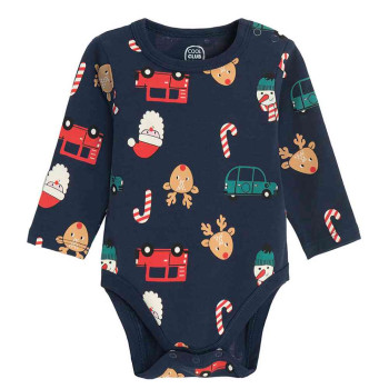 COOL CLUB BODI DUG RUKAV NAVY BLUE 