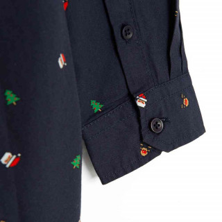 COOL CLUB MAJICA DUG RUKAV  NAVY BLUE 