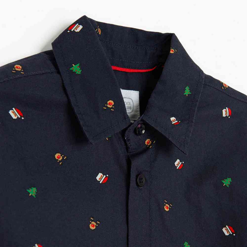 COOL CLUB MAJICA DUG RUKAV  NAVY BLUE 