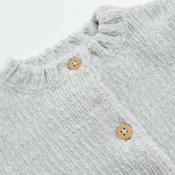 COOL CLUB KARDIGAN GREY MELANGE 