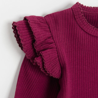 COOL CLUB BODI DUG RUKAV BURGUNDY