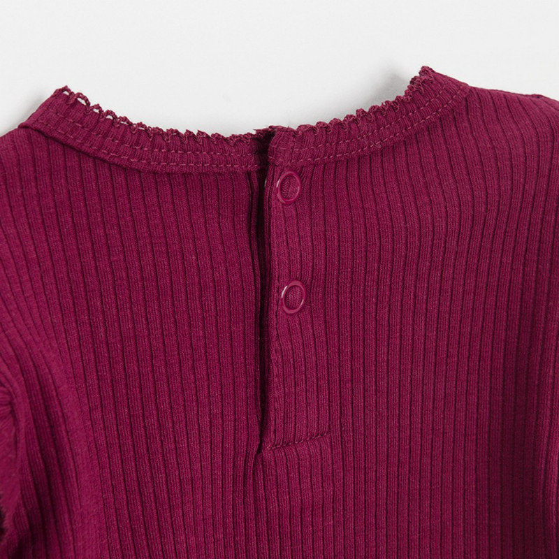 COOL CLUB BODI DUG RUKAV BURGUNDY