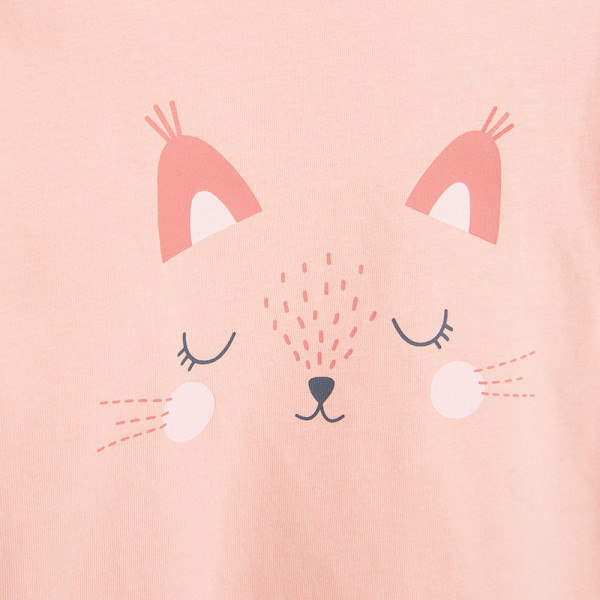 COOL CLUB MAJICA DUG RUKAV PINK