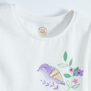 COOL CLUB MAJICA DUG RUKAV WHITE