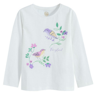 COOL CLUB MAJICA DUG RUKAV WHITE