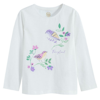 COOL CLUB MAJICA DUG RUKAV WHITE 