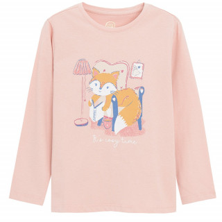 COOL CLUB MAJICA DUG RUKAV PINK