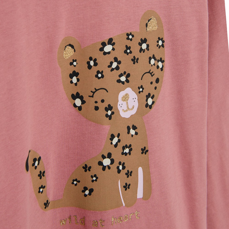 COOL CLUB MAJICA DUG RUKAV PINK