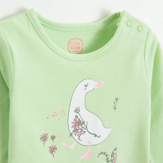 COOL CLUB BODI DUG RUKAV LIGHT GREEN BOTANIC
