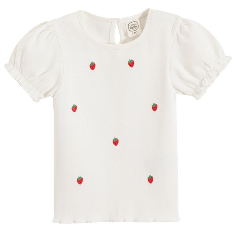 COOL CLUB MAJICA KRATAK RUKAV WHITE BOTANIC