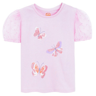 COOL CLUB MAJICA KRATAK RUKAV PINK BOTANIC