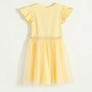 COOL CLUB HALJINA KRATAK RUKAV YELLOW BOTANIC