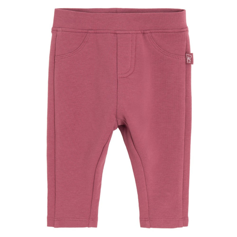COOL CLUB PANTALONE AUBERGINE