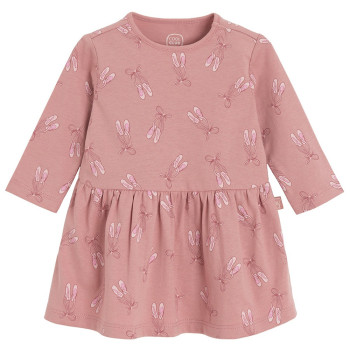 COOL CLUB HALJINA DUG RUKAV DUSTED PINK 