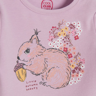 COOL CLUB BODI DUG RUKAV LILAC