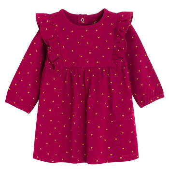 COOL CLUB HALJINA DUG RUKAV BURGUNDY 
