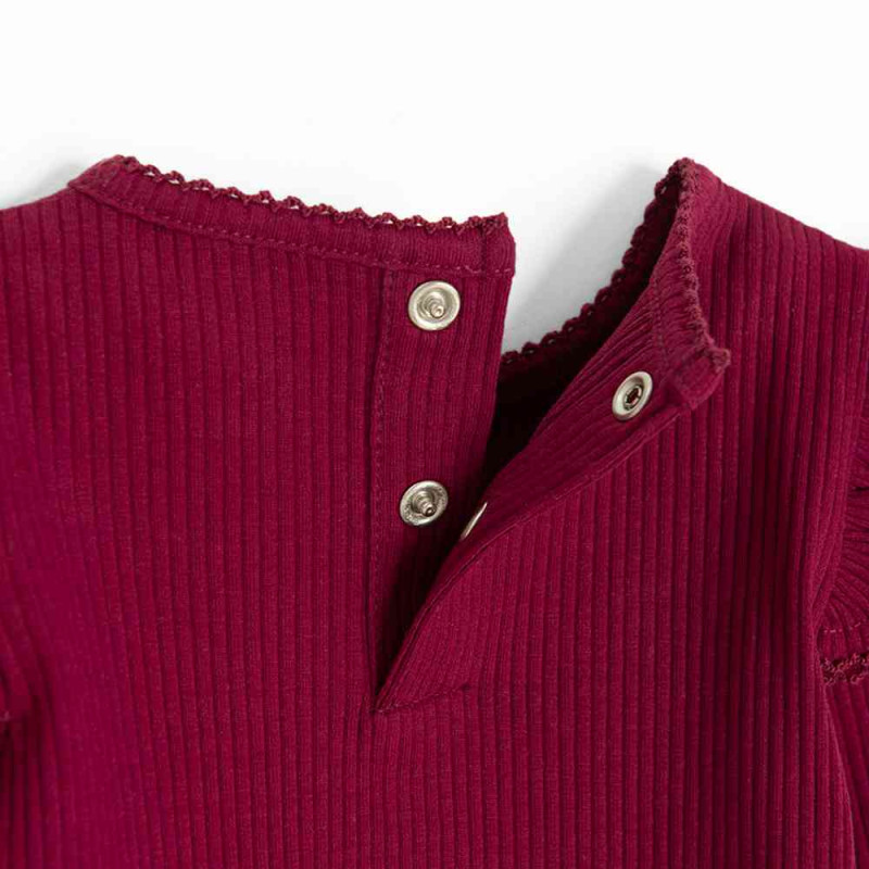 COOL CLUB BODI DUG RUKAV BURGUNDY 