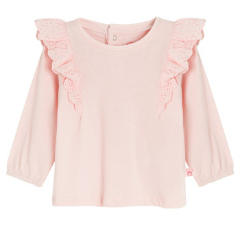 COOL CLUB MAJICA DUG RUKAV LIGHT PINK 