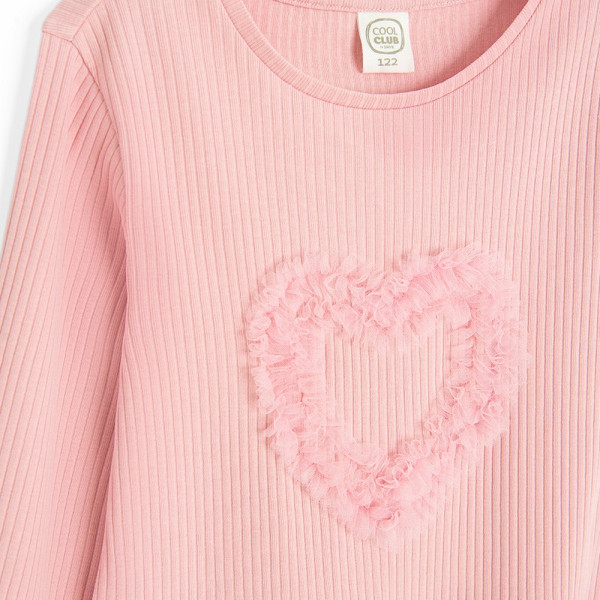 COOL CLUB HALJINA DUG RUKAV LIGHT PINK 