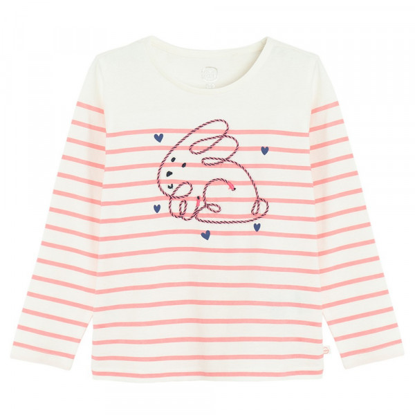 COOL CLUB MAJICA DUG RUKAV OFF WHITE