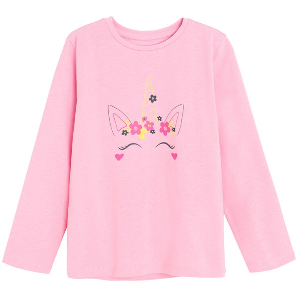 COOL CLUB MAJICA DUG RUKAV PINK 