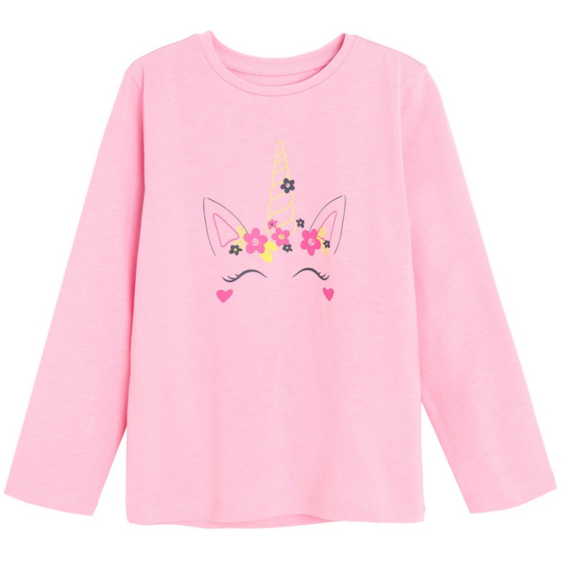 COOL CLUB MAJICA DUG RUKAV PINK 