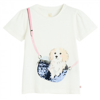 COOL CLUB MAJICA KRATAK RUKAV OFF WHITE 