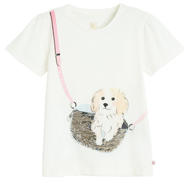 COOL CLUB MAJICA KRATAK RUKAV OFF WHITE