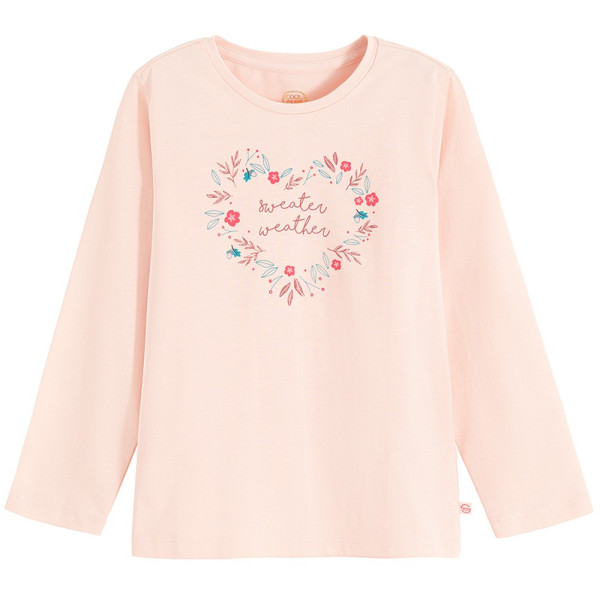 COOL CLUB MAJICA DUG RUKAV PINK