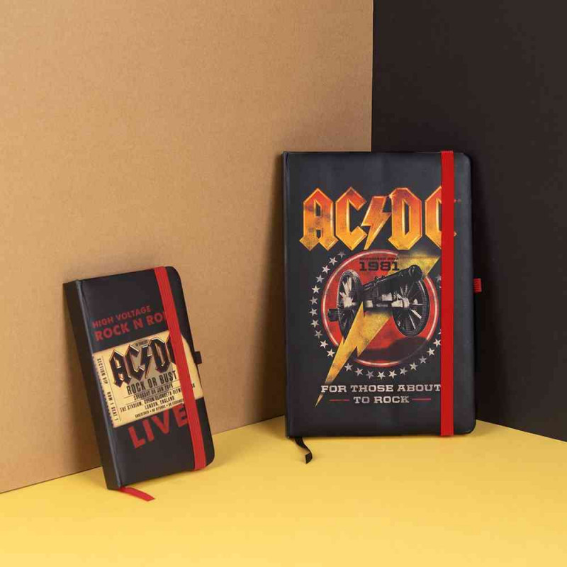 CERDA NOTES A5 SA GUMOM AC/DC