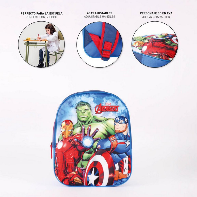 CERDA RANAC ZA VRTIC 3D AVENGERS