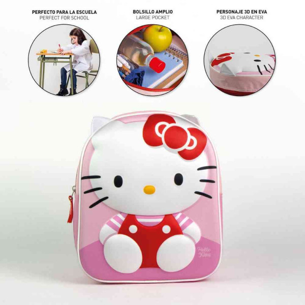 CERDA RANAC ZA VRTIC 3D HELLO KITTY 