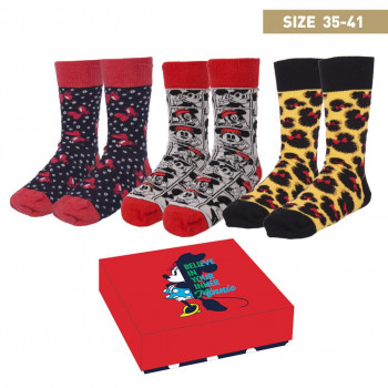 MINNIE CARAPE 3 ASST GIFT BOX 