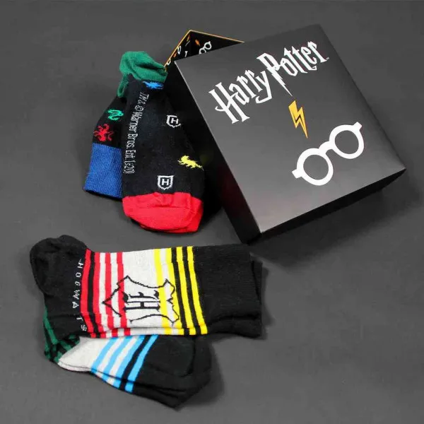 HARRY POTTER ČARAPE 3 ASST GIFT BOX 