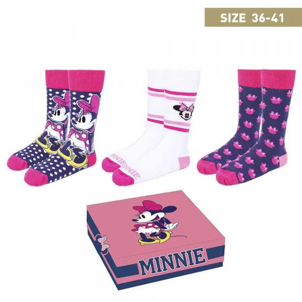 MINNIE CARAPE 3 ASST GIFT BOX 