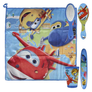 CERDA SUPER WINGS NESESER SET cetka, casa, peskiric,ulozak za cetkicu decaci
