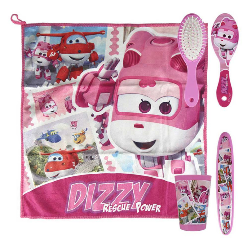 CERDA SUPER WINGS NESESER SET cetka, casa, peskiric,ulozak za cetkicu devojcice