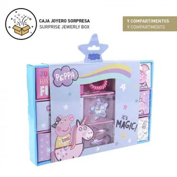 CERDA PEPPA PIG SURPRISE BOX SA DODACIMA ZA KOSU 