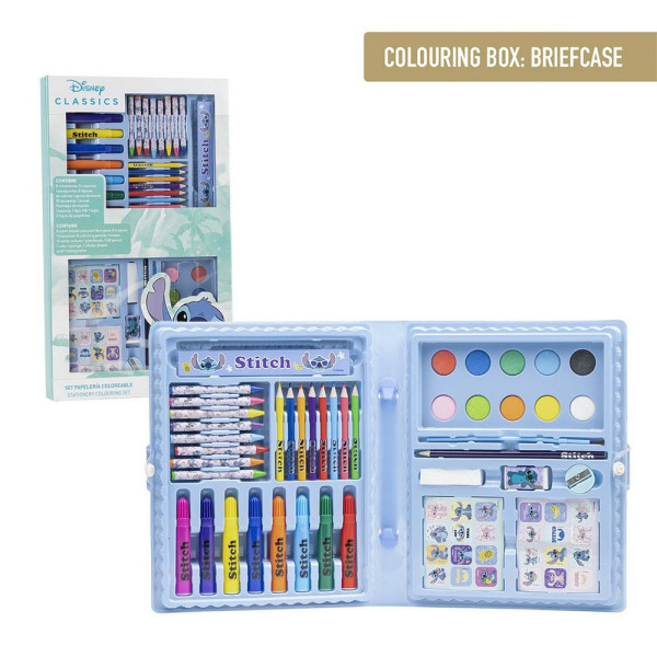 CERDA SLOLSKI SET ZA CRTANJE U KUTIJI STITCH