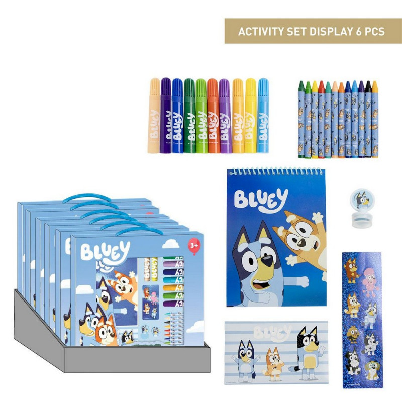 CERDA SET ZA CRTANJE U KUTIJI BLUEY 