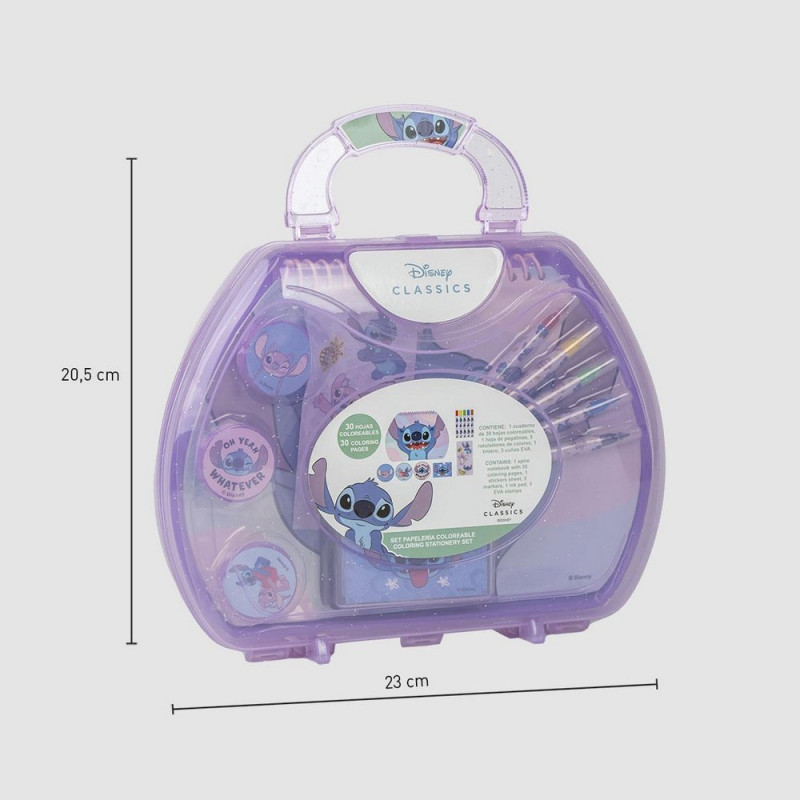 CERDA MINI SKOLSKI SET U KOFERU STITCH