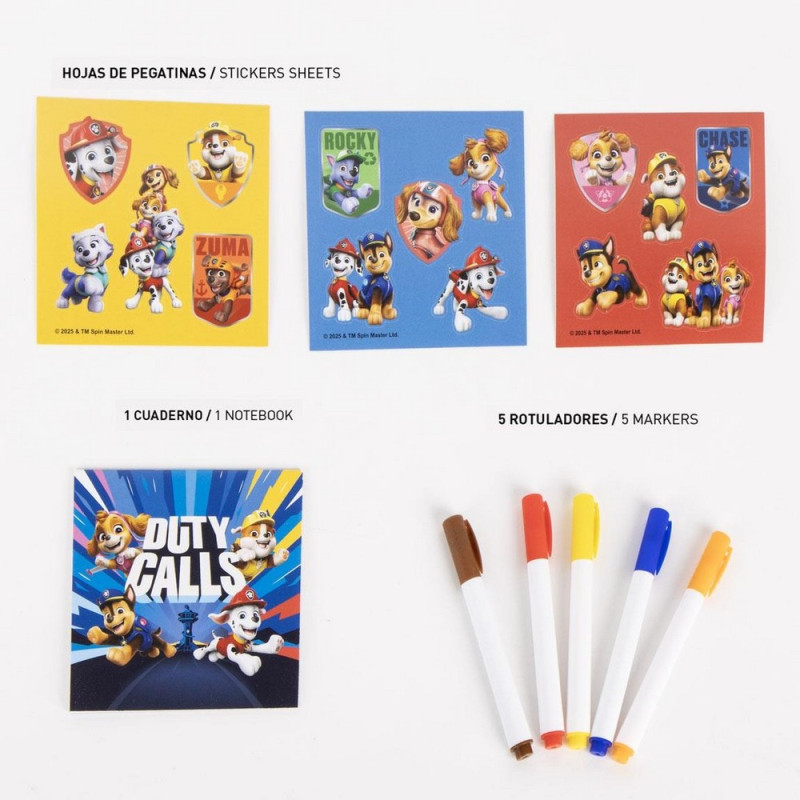 CERDA RANAC SA PRIBOROM ZA CRTANJE PAW PATROL 