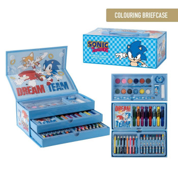 CERDA SKOLSKI SET U KUTIJI SONIC 