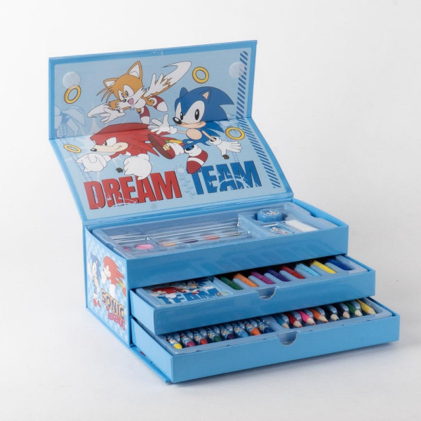 CERDA SKOLSKI SET U KUTIJI SONIC 